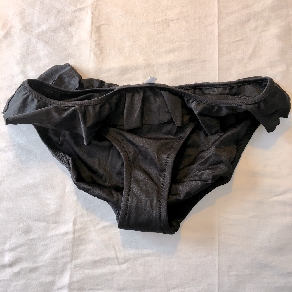 NWT ruffle swim bottom by J Crew